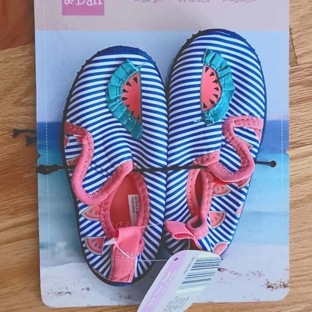Lily & Dan Girls Watermelon Water Shoes